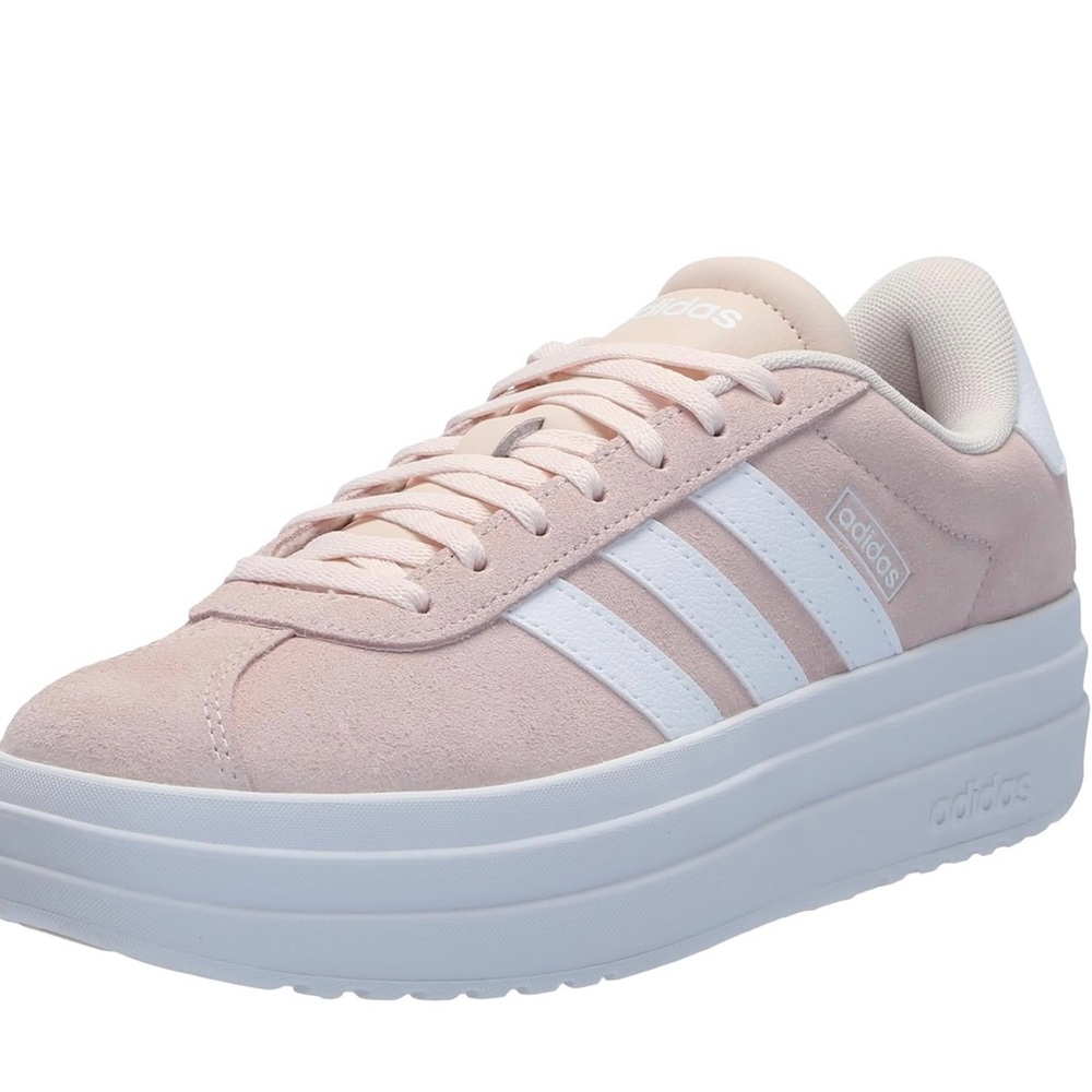Adidas Pink and White Sneakers for Everyday Comfort
